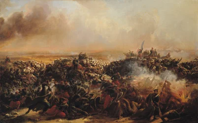 A szevasztopoli csata, a triptichon középső része, 1855 után
